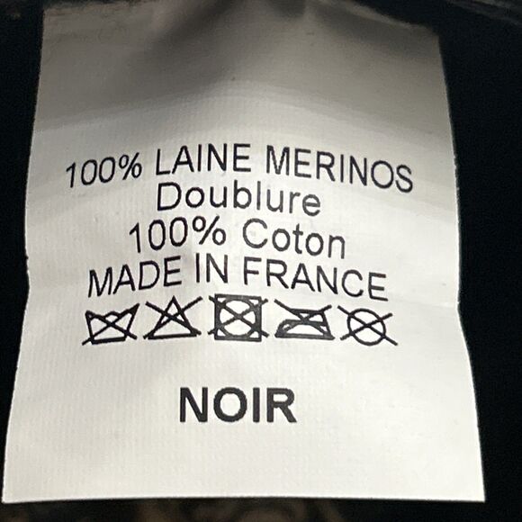 Basque Authentique Heritage Par Laulhere Beret 100% Wool Pure Laine France main image 7